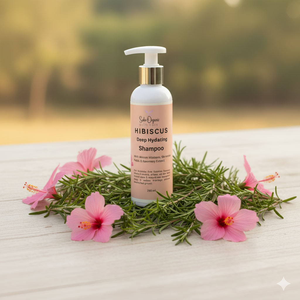 Hibiscus Shampoo~ Sulphate Free Organic Shampoo