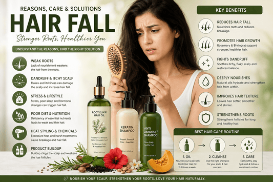 Hair Fall Reasons: Why Your Hair Is Falling & How to Control It Naturally