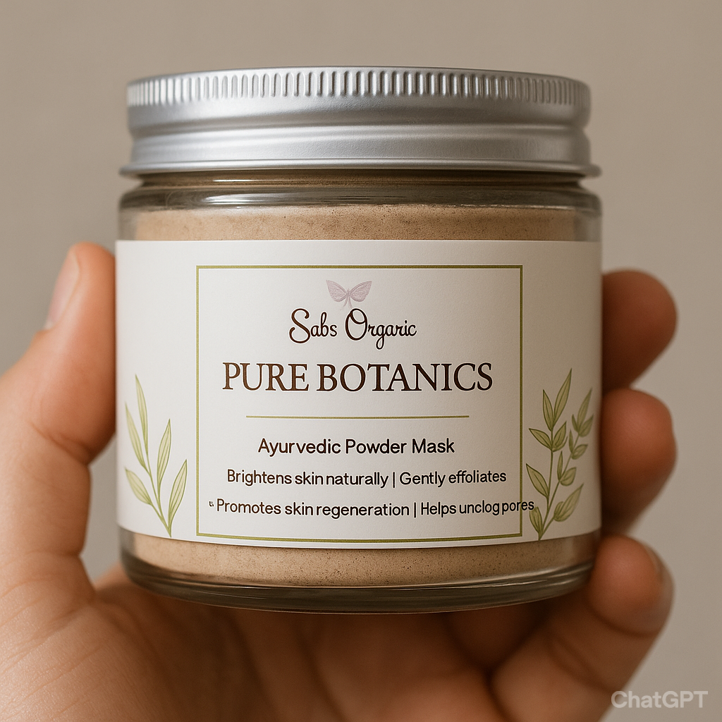 Pure Botanics Ayurvedic Powder Mask