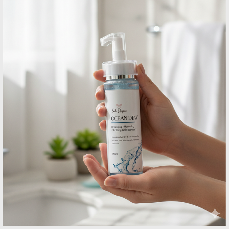 Ocean Dew Refreshing, Hydrating, Soothing Gel Facewash